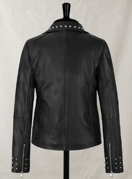 Eva Studded Leather Jacket