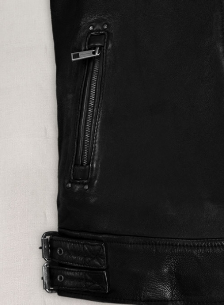 Falcon Black Rider Leather Jacket