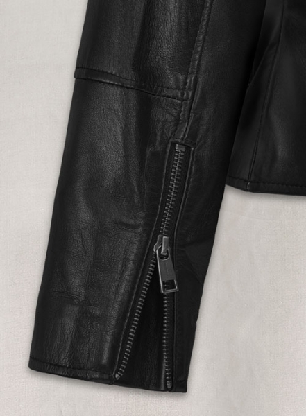 Carrie Anne Moss The Matrix Resurrections Leather Jacket