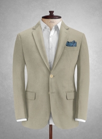 Caccioppoli Cotton Drill Ecru Beige Jacket