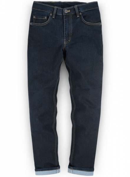 Astro Blue Stretch Jeans - Hard Wash