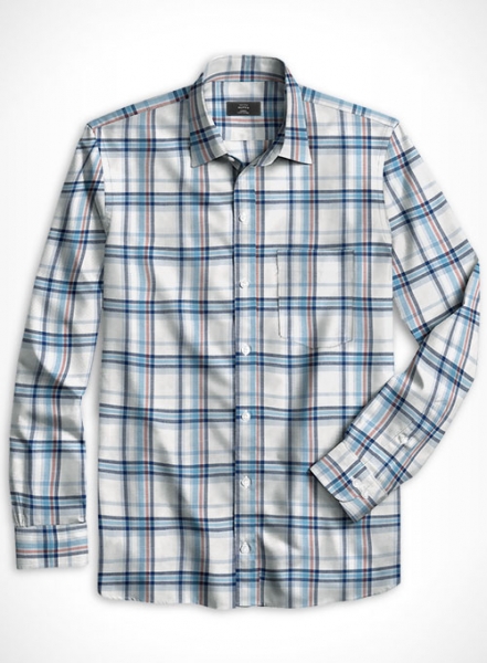 Cotton Stretch Scalzo Shirt - Full Sleeves
