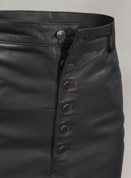 Boca Leather Skirt - # 429