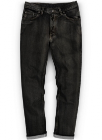 【YOURNUS】Washed Black Vintage Wide Denim Vintage Fubu Collection Black Wide Leg Baggy Jeans - Sz 40 X