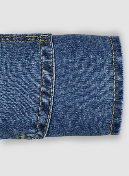 Leo Blue Light Wash Stretch Jeans