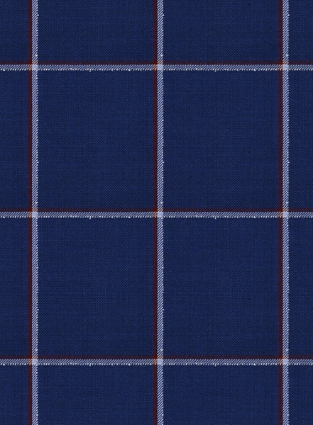 Napolean Aria Royal Blue Wool Pants