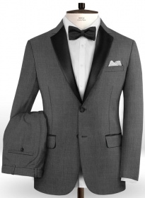 Napolean Gino Gray Wool Tuxedo Suit