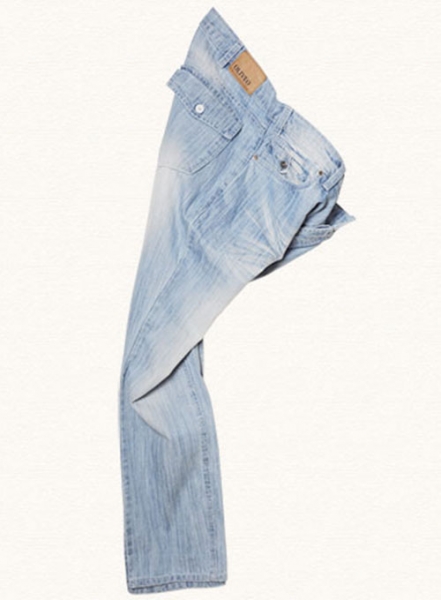 True Blue Jeans - Light Blue Claw Wash - Look #121