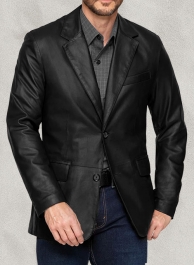 Leather Blazer  Leather Blazer