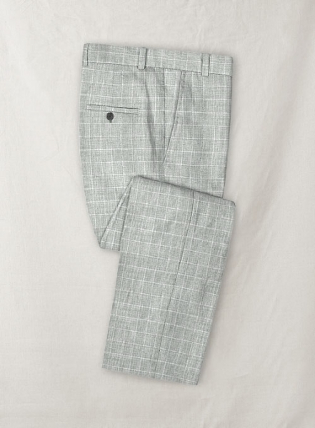 Italian Linen Lusso Gray Suit