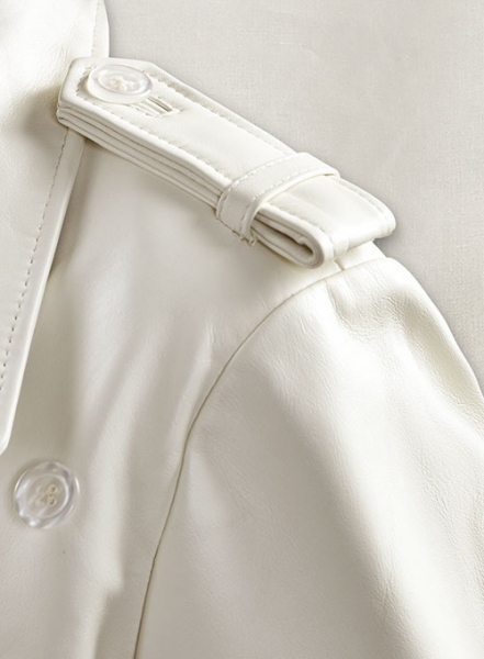 Off White Vanessa Kirby Mission Impossible Leather Coat