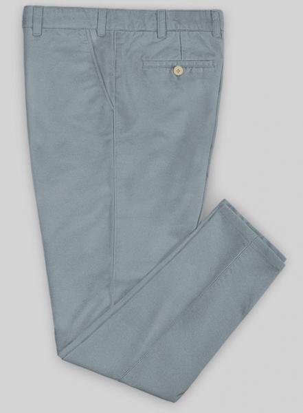 Slate Blue Stretch Chino Pants