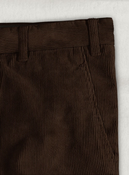 Rich Brown Corduroy Trousers