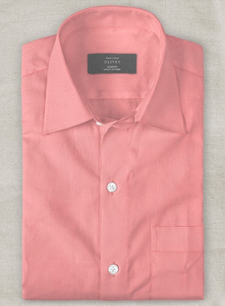 Neo Pink Stretch Poplene Shirt