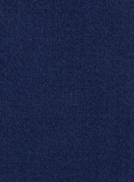 Italian Melange Blue Angora Wool Jacket