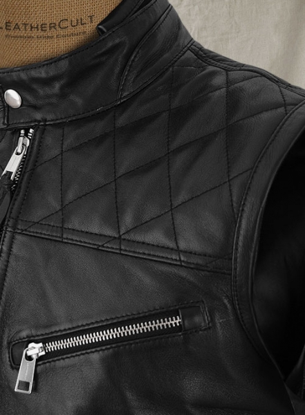 Leather Vest # 353