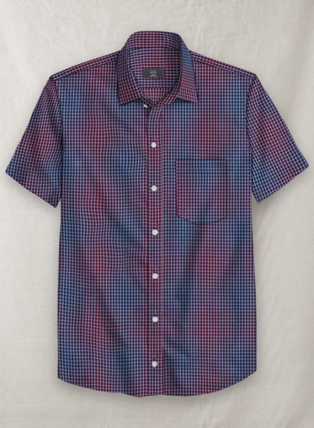 Italian Cotton Gorini Shirt - Half Sleeves