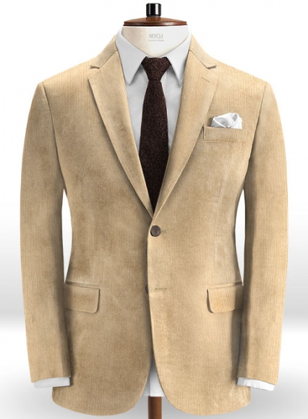 Light Khaki Corduroy Jacket