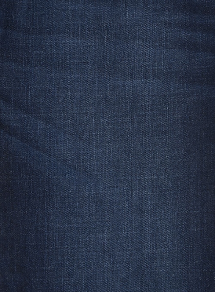 Alpha Blue Stretch Hard Wash Whisker Jeans
