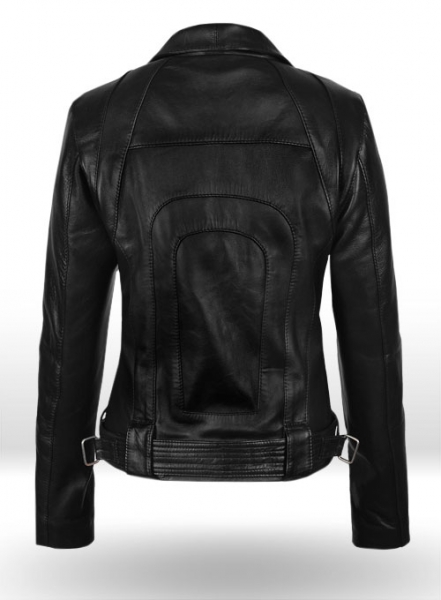 Thick Black Rachel G I Joe The Rise of Cobra Leather Jacket