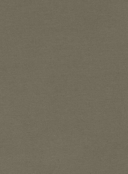 Mid Gray Peach Finish Twill Formal Chinos