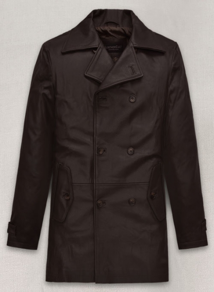 Liam Neeson Taken 2 Leather Trench Coat