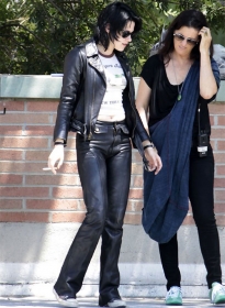 Kristen Stewart Leather Pants