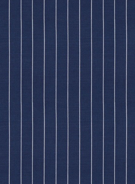 Napolean Stripo Navy Blue Wool Pants