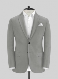 Dark Gray Stretch Chino Jacket