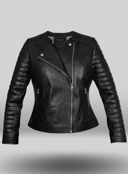 Leather Biker Jacket # 540