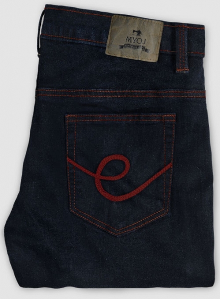 Marina Blue Hard Wash Stretch Jeans - Look #562