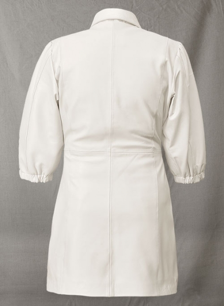 Off White Margot Robbie Leather Dress