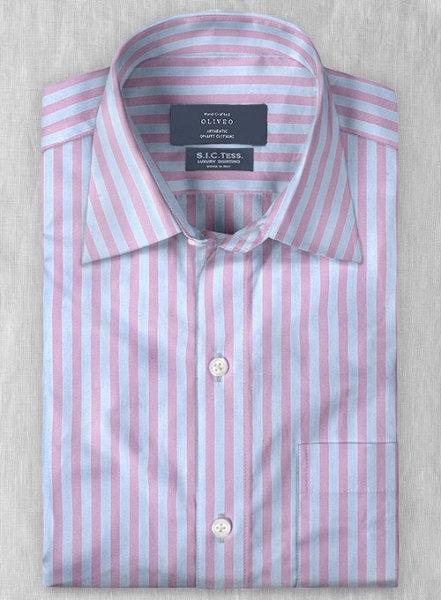 S.I.C. Tess. Italian Cotton Dioni Shirt - Half Sleeves
