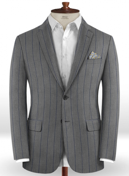 Napolean Rodrio Gray Wool Jacket