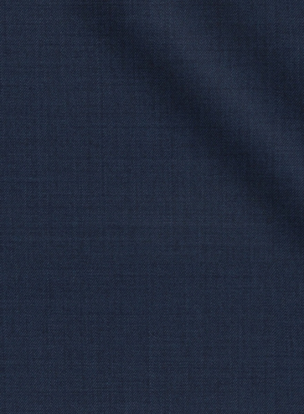 Stretch Royal Blue Wool Pants