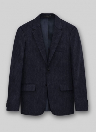 Solbiati Deep Blue Seersucker Jacket