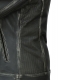 Rubbed Charcoal Leather Jacket # 217