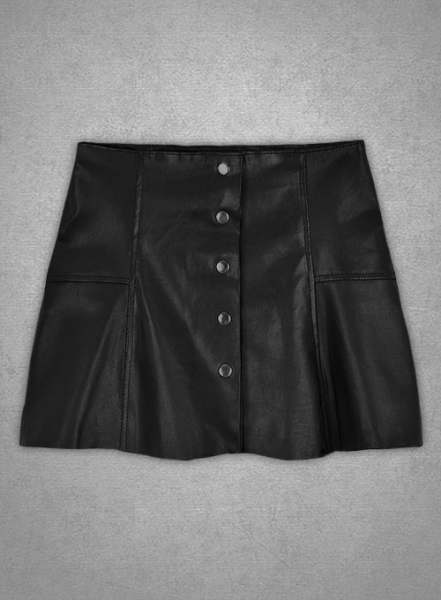 Nichole Bloom Leather Skirt