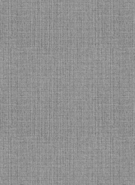 Reda Worsted Mid Gray Pure Wool Pants