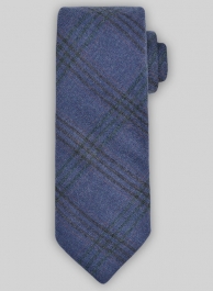 Tweed Tie - Mallow Blue