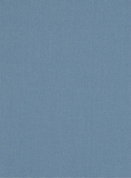 Azure Blue Stretch Poplene Shirt - Half Sleeves