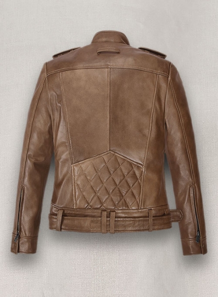 Espanol Timber Brown Leather Jacket #517