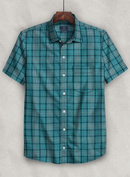 S.I.C. Tess. Italian Cotton Lerino Shirt - Half Sleeves