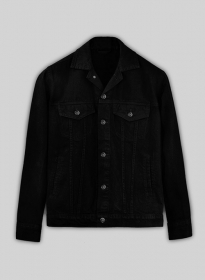 Classic Western Black Denim Jacket