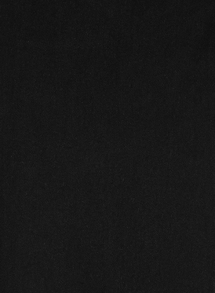 Twiggy Double Zipper Black Jeans