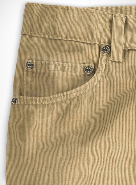 Beige Corduroy Jeans