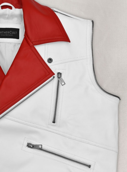 Leather Vest # 336