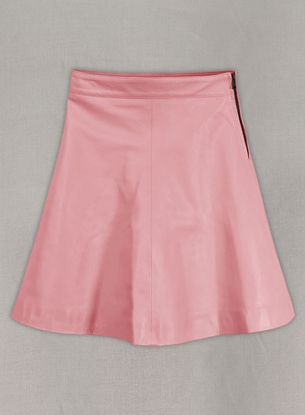 Ellen Pompeo Leather Skirt