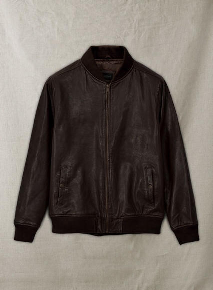 Brown Tom Cruise Leather Jacket #2