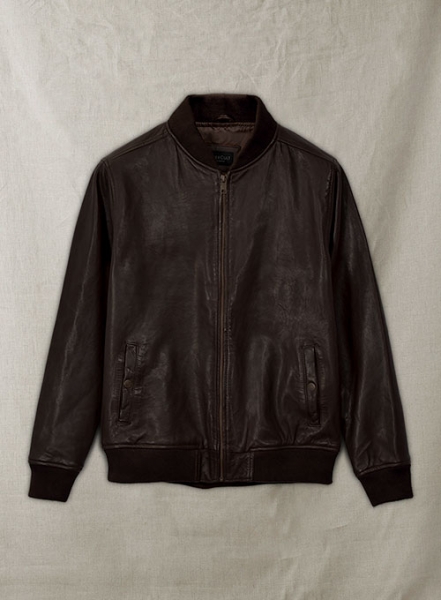 Brown Tom Cruise Leather Jacket #2